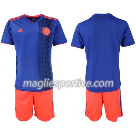 Completo Calcio Colombia Bambino Divisa Trasferta Copa América 2019